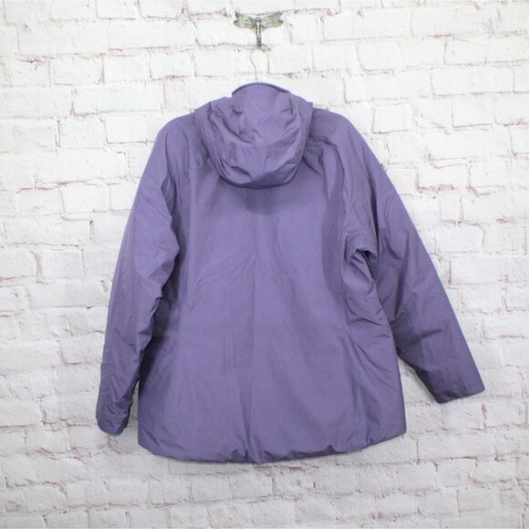 LL Bean Waterproof Ultralight Down Jacket Muted Purple Size XL Pet - Picture 6 of 10